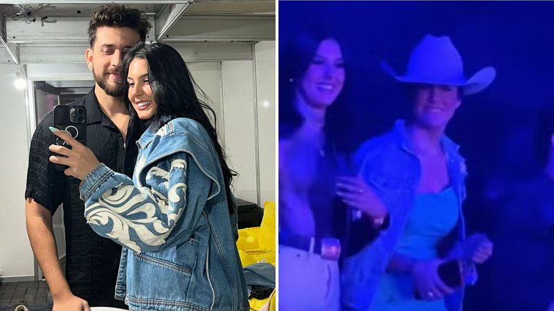 Voltaram? Ana Castela é flagrada dançando em show de Gustavo Mioto e surpreende