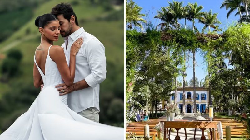 250 convidados, natureza e muito luxo: Tudo sobre o casamento de Jakelyne Oliveira e Mariano