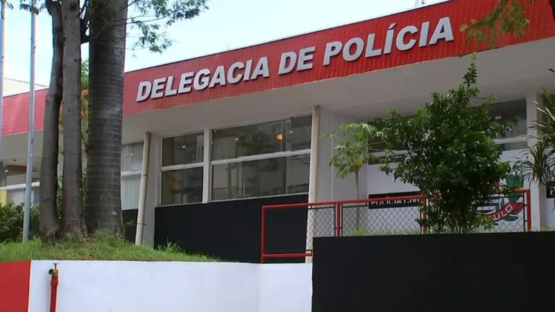 Cena do local onde ocorreu o tiro acidental que vitimou criança em Salto (SP)