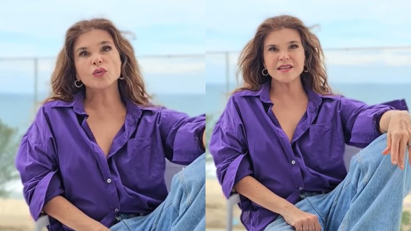 Atriz Cristiana Oliveira expõe momentos tensos que viveu nos últimos anos e reflete sobre mudanças no corpo ao entrar na menopausa